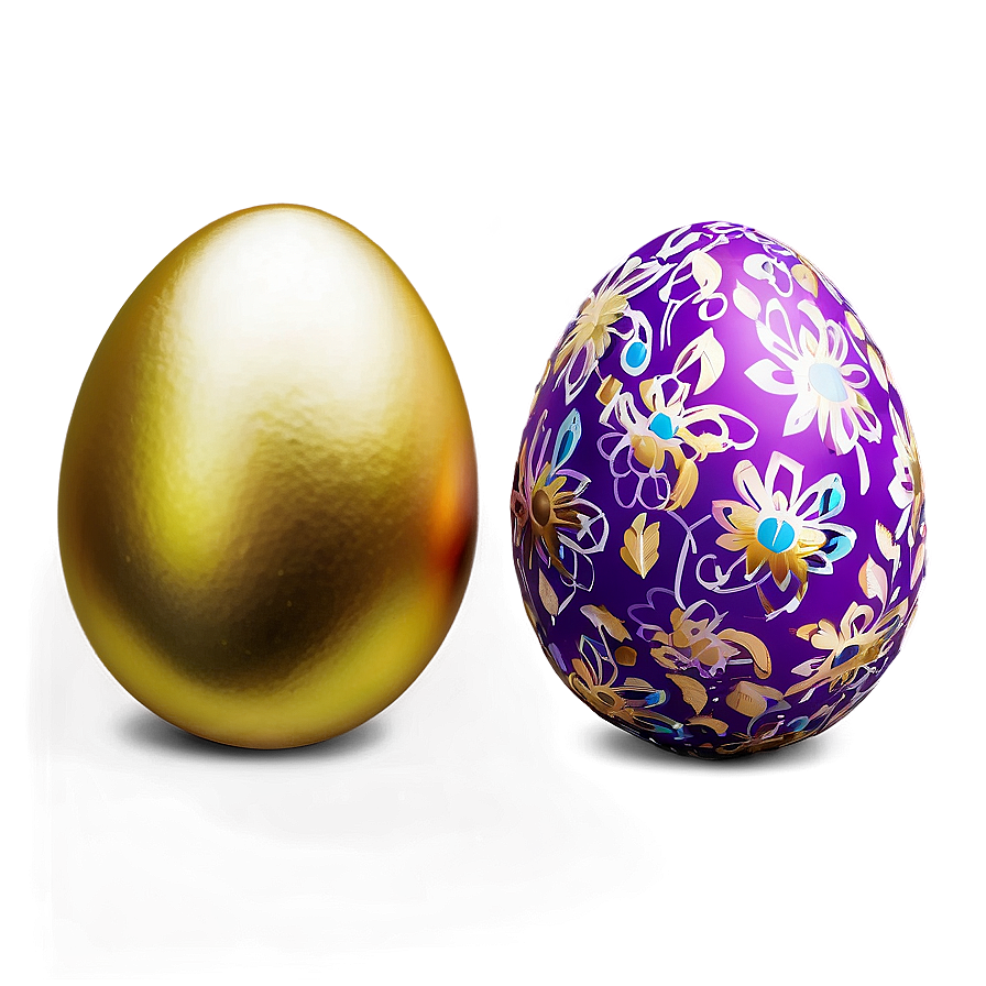 Download Easter Egg Gold Png 82 | Wallpapers.com