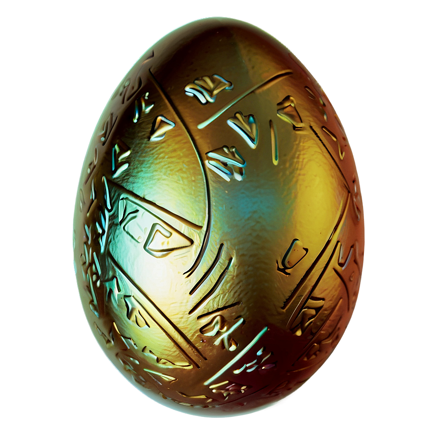 Download Easter Egg Golden Png Kdy | Wallpapers.com