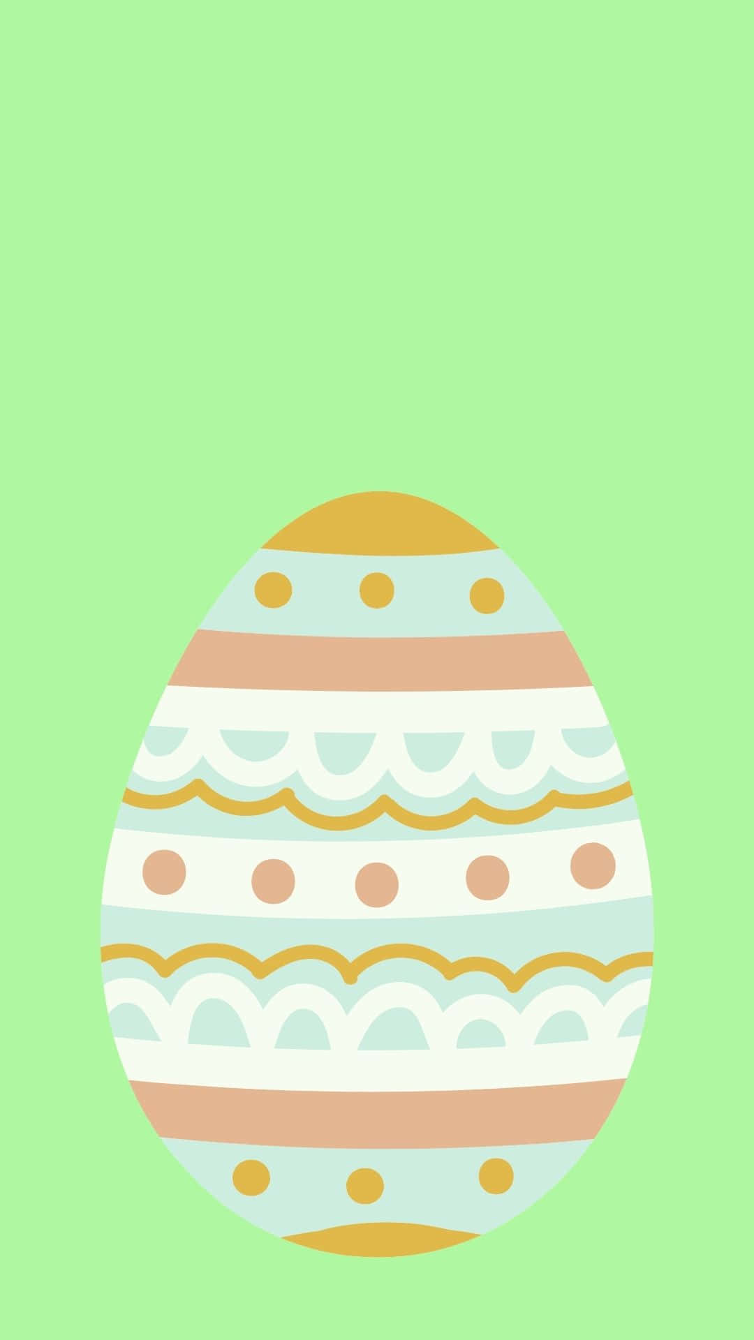 Colorful Easter Eggs Fun Wallpaper