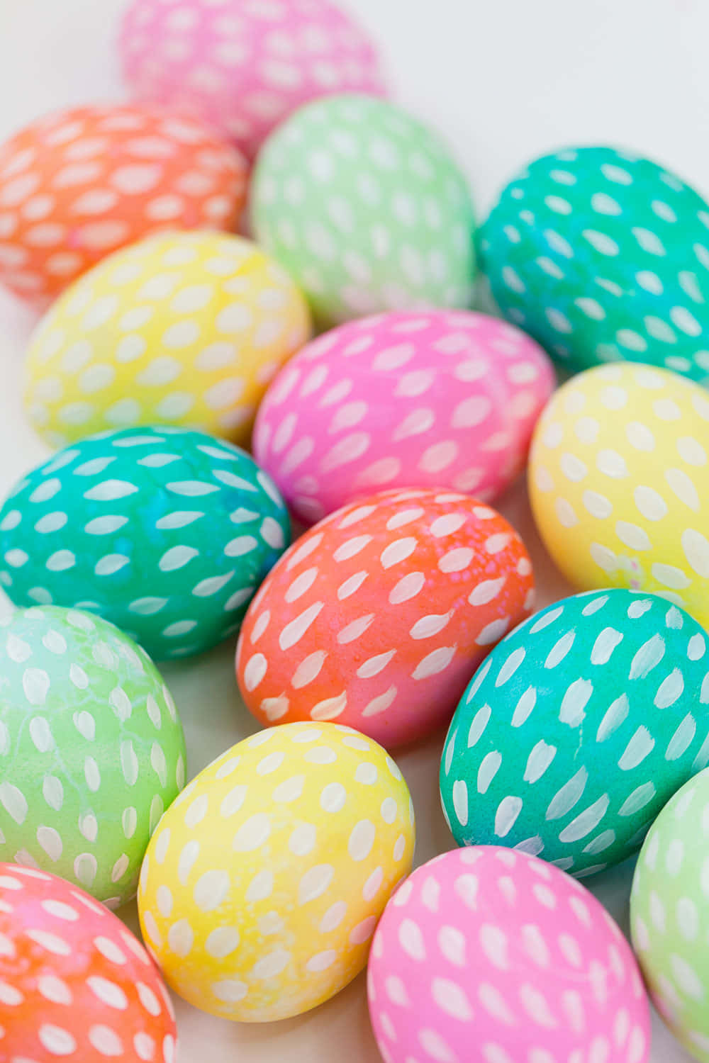 Polka-Dotted Easter Egg Picture