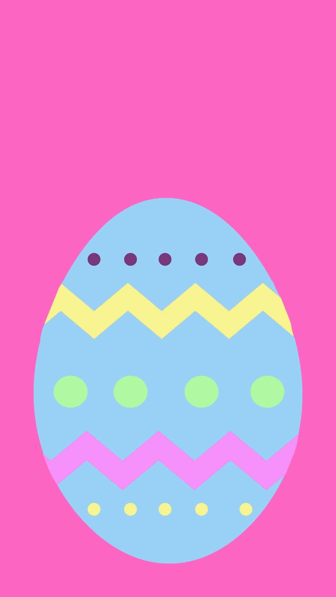 Coloridoshuevos De Pascua Listos Para La Celebración Anual. Fondo de pantalla