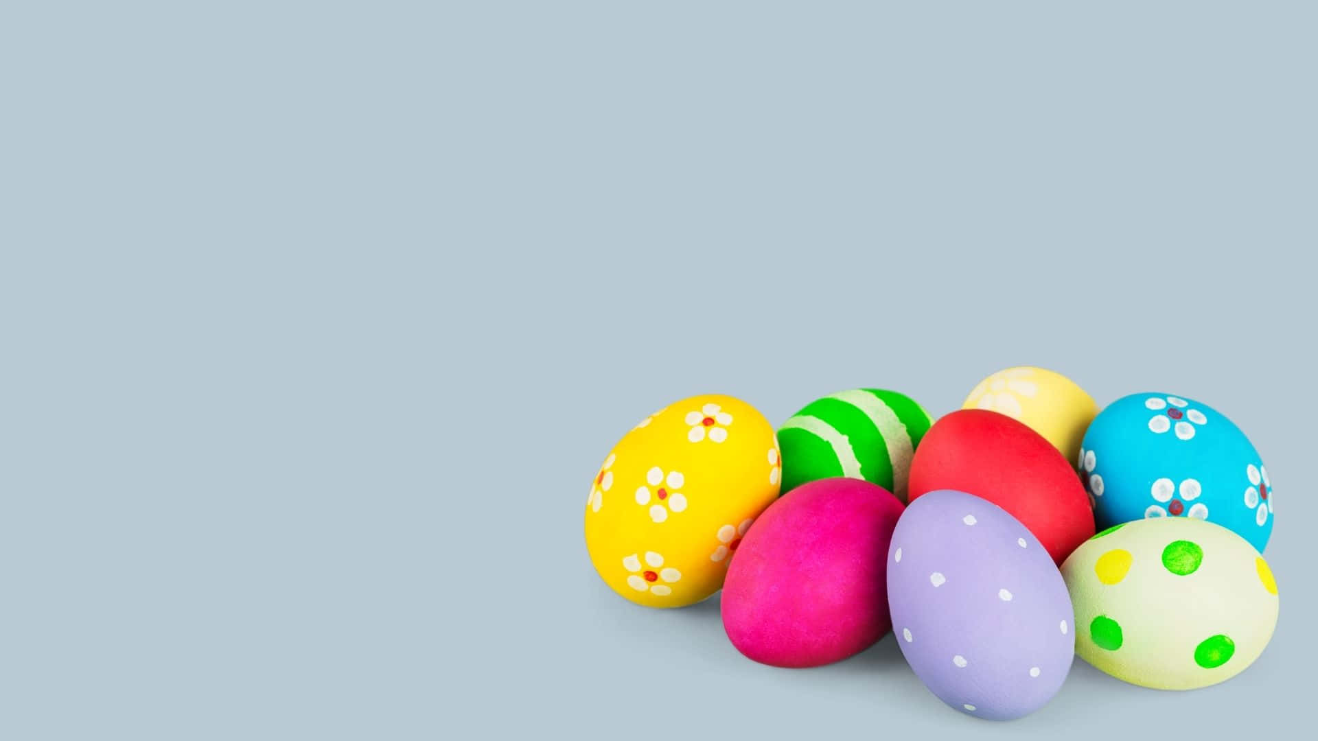 "Cool and Colorful Easter Eggs!" Wallpaper