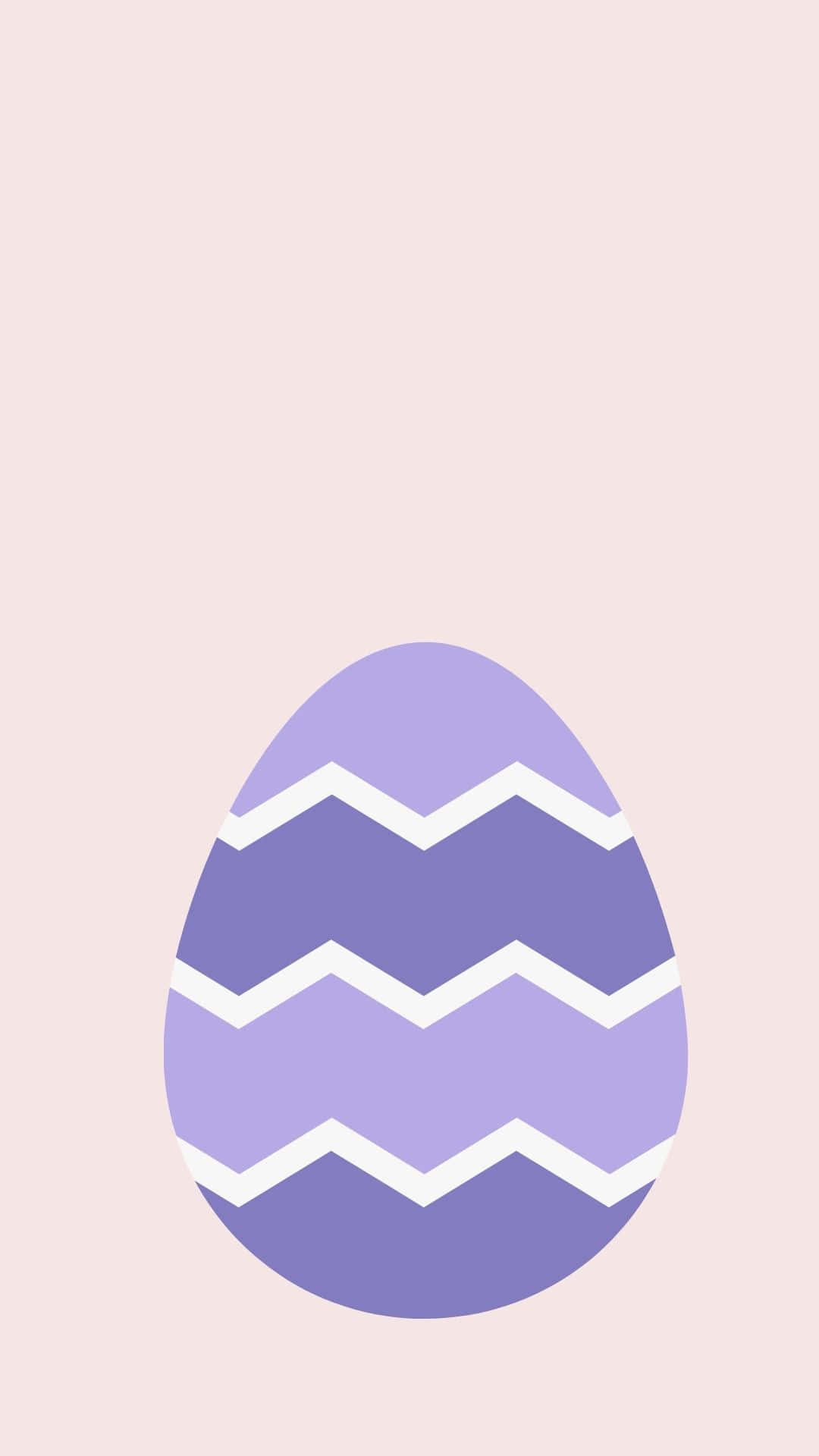 A basket of hand-painted Easter eggs of different colors Wallpaper