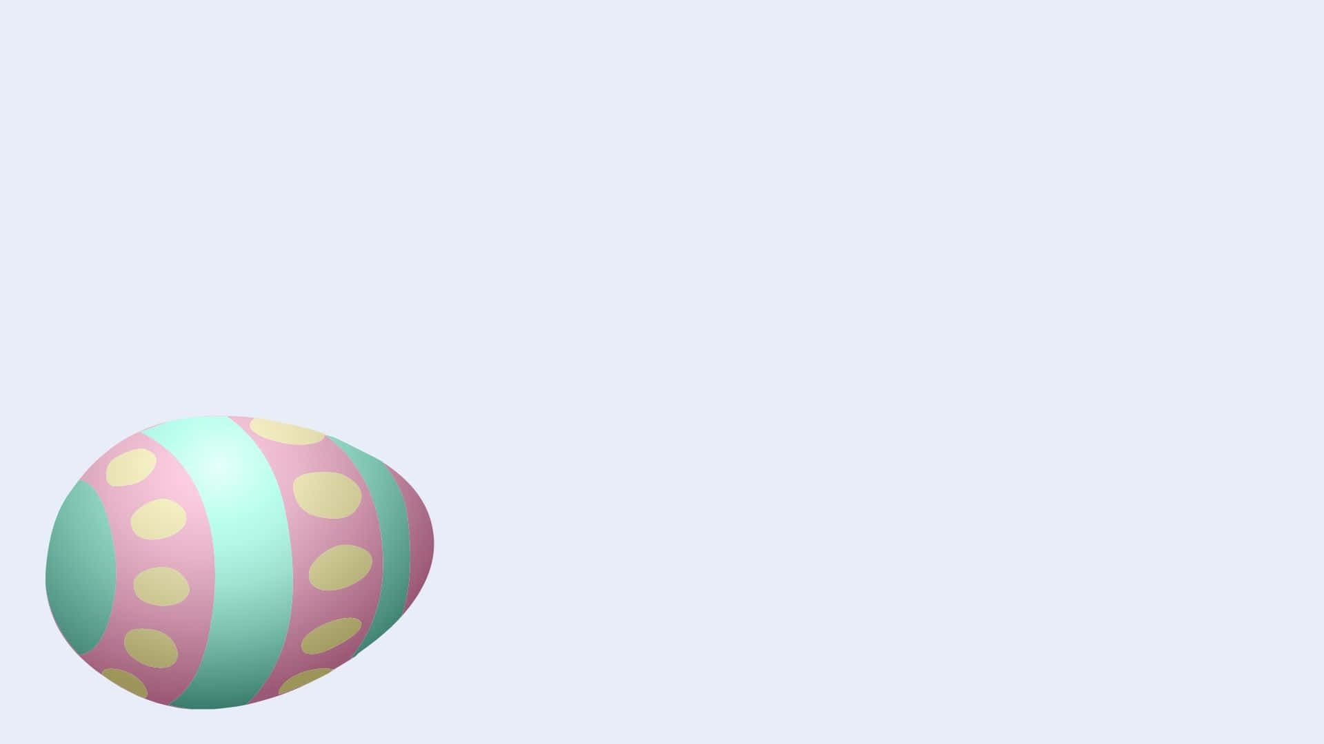 Celebrala Pascua Con Un Huevo De Pascua Tradicional. Fondo de pantalla