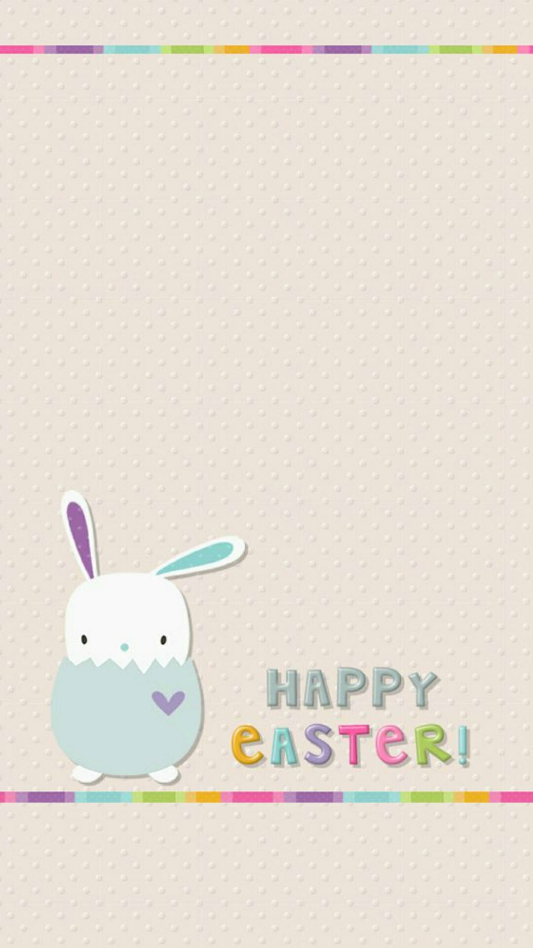Get in the Holiday Spirit With This Easter-Themed iPhone Wallpaper