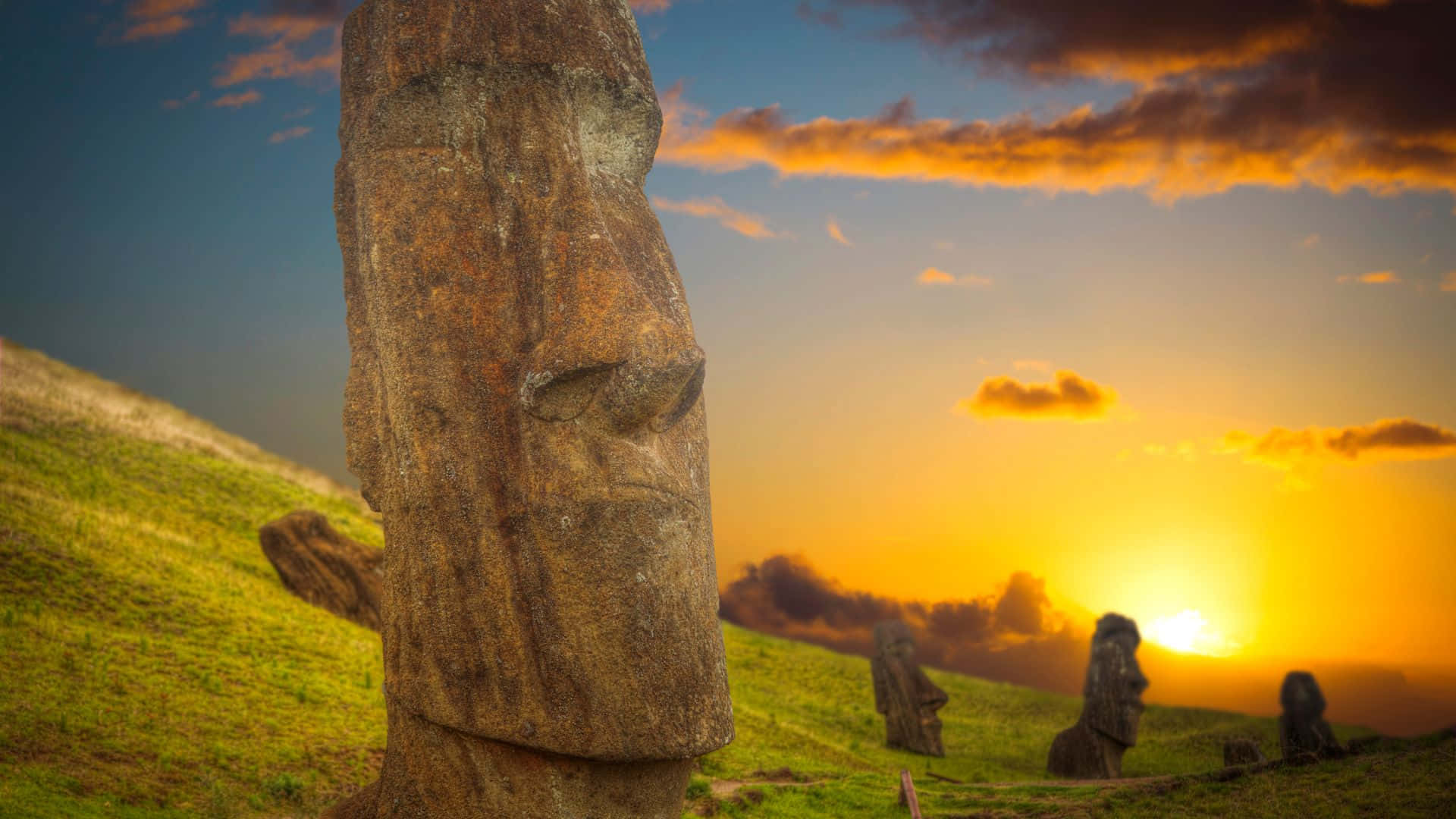 Download Easter Island Wallpaper | Wallpapers.com