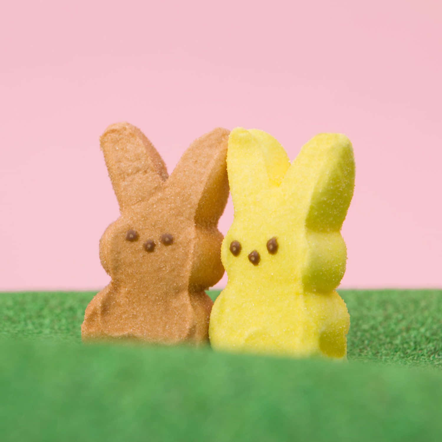 Easter Peeps Bunny Candy Wallpaper
