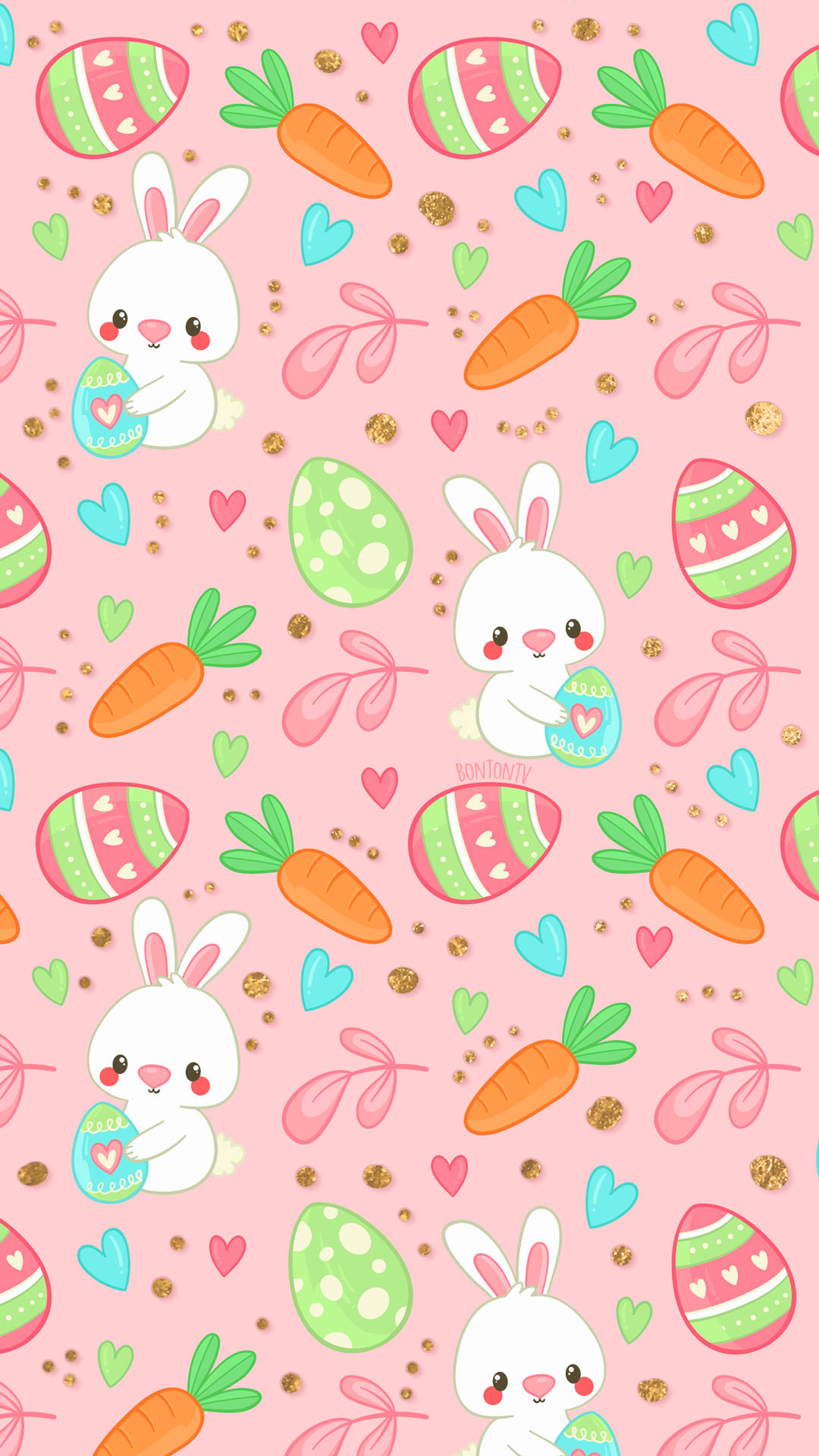 Lysne op dine påskefester med Easter Phone! Wallpaper