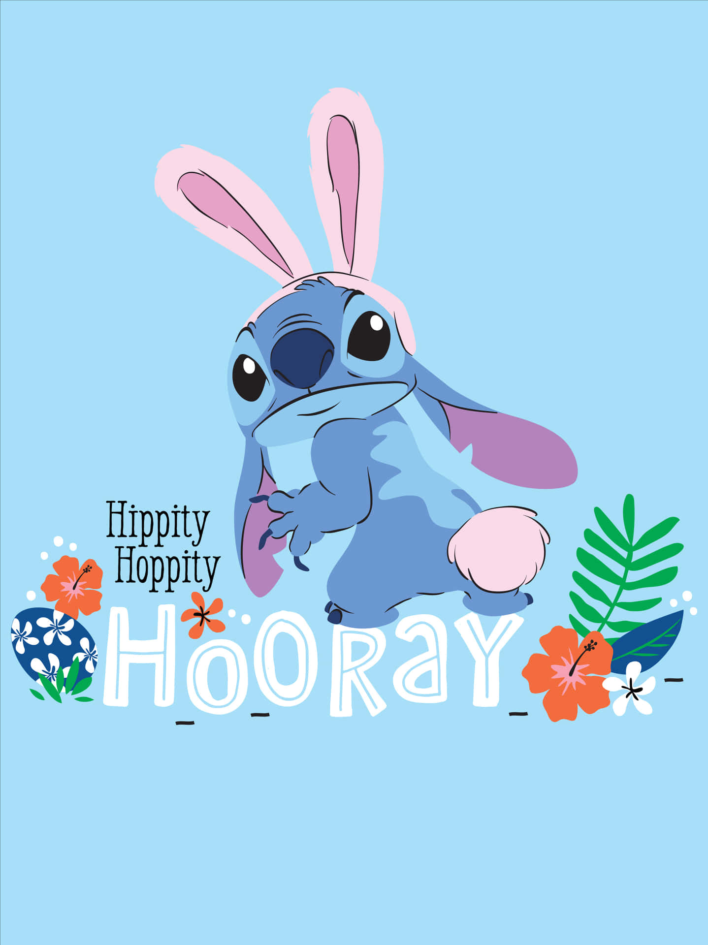 Easter Stitch Celebration Wallpaper