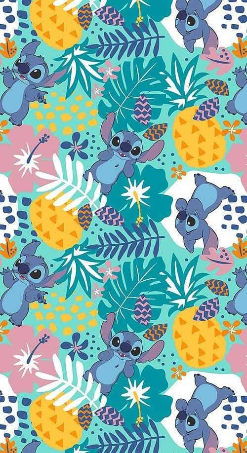 Easter Stitch Pattern Wallpaper
