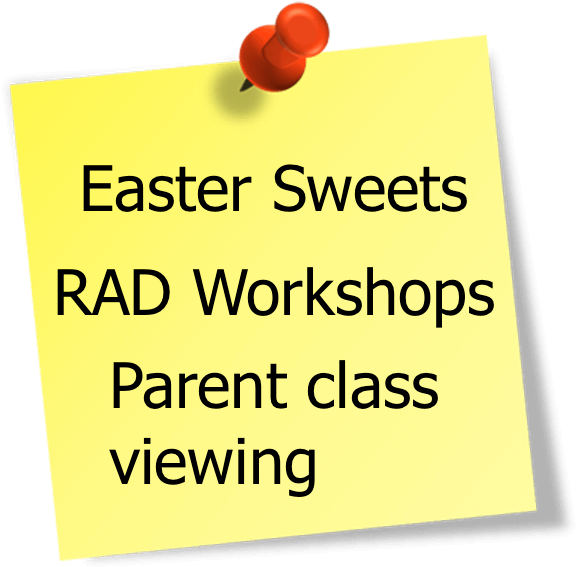 Easter Sweets R A D Workshops Note PNG