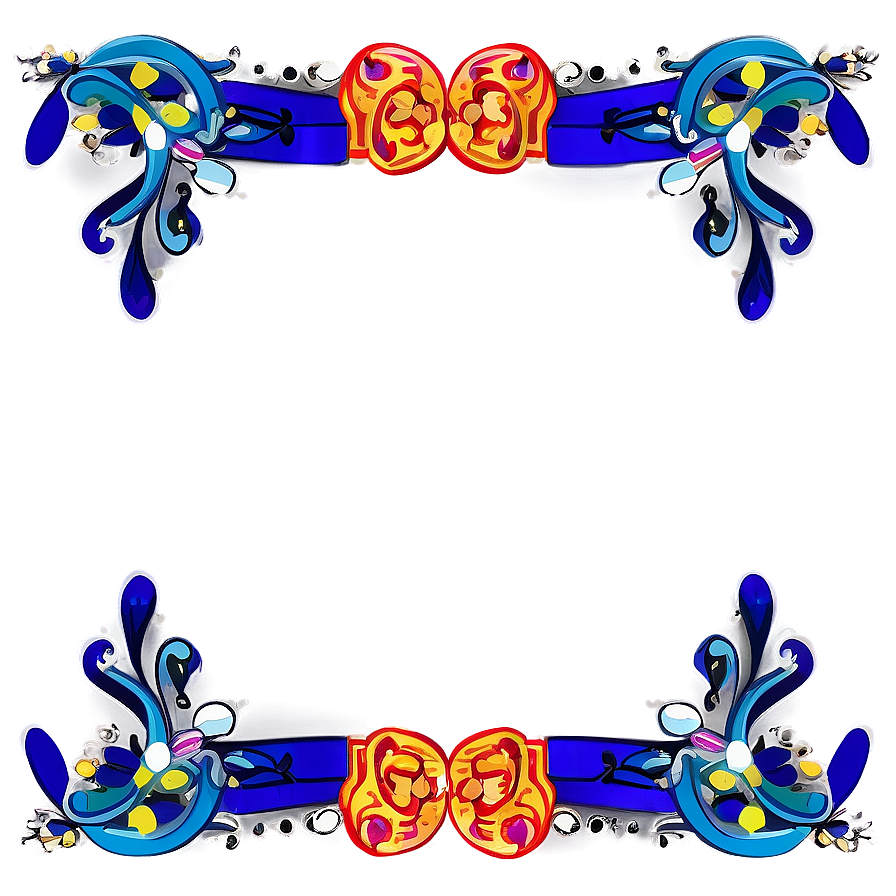 Eastern Inspired Border Png Wgx18 PNG
