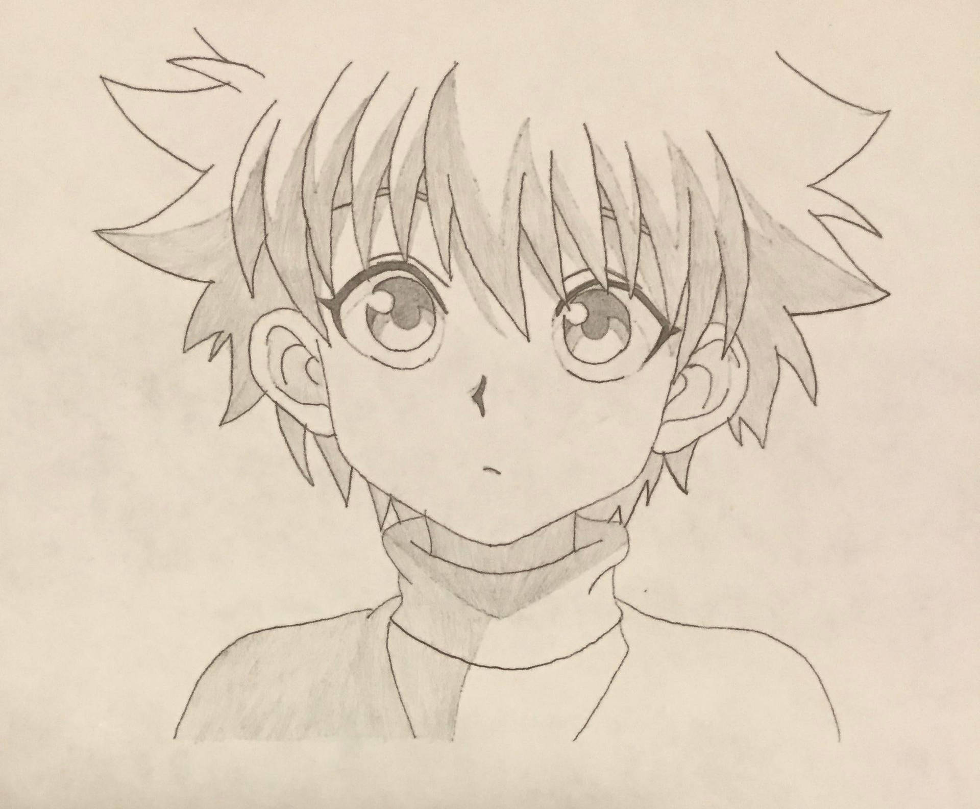 Easy Anime Drawing Killua