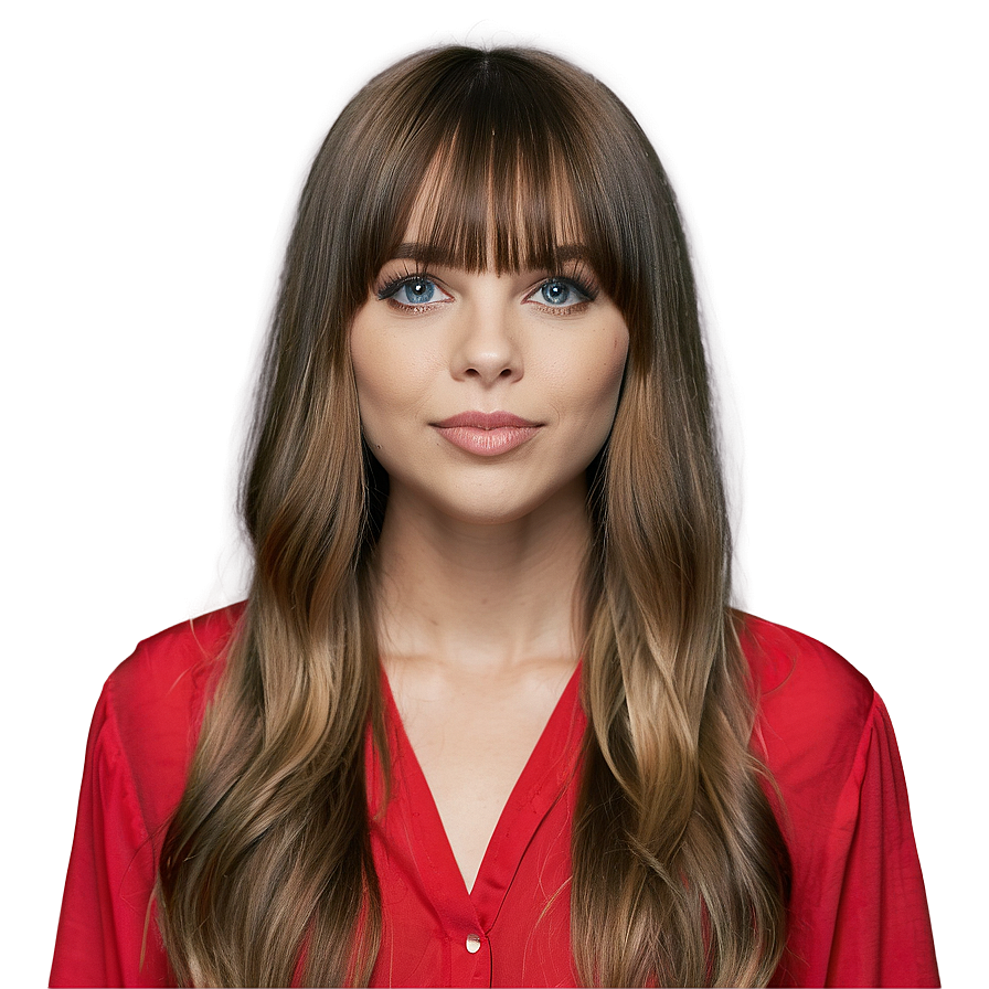 Easy Bangs For Everyday Png 65 PNG