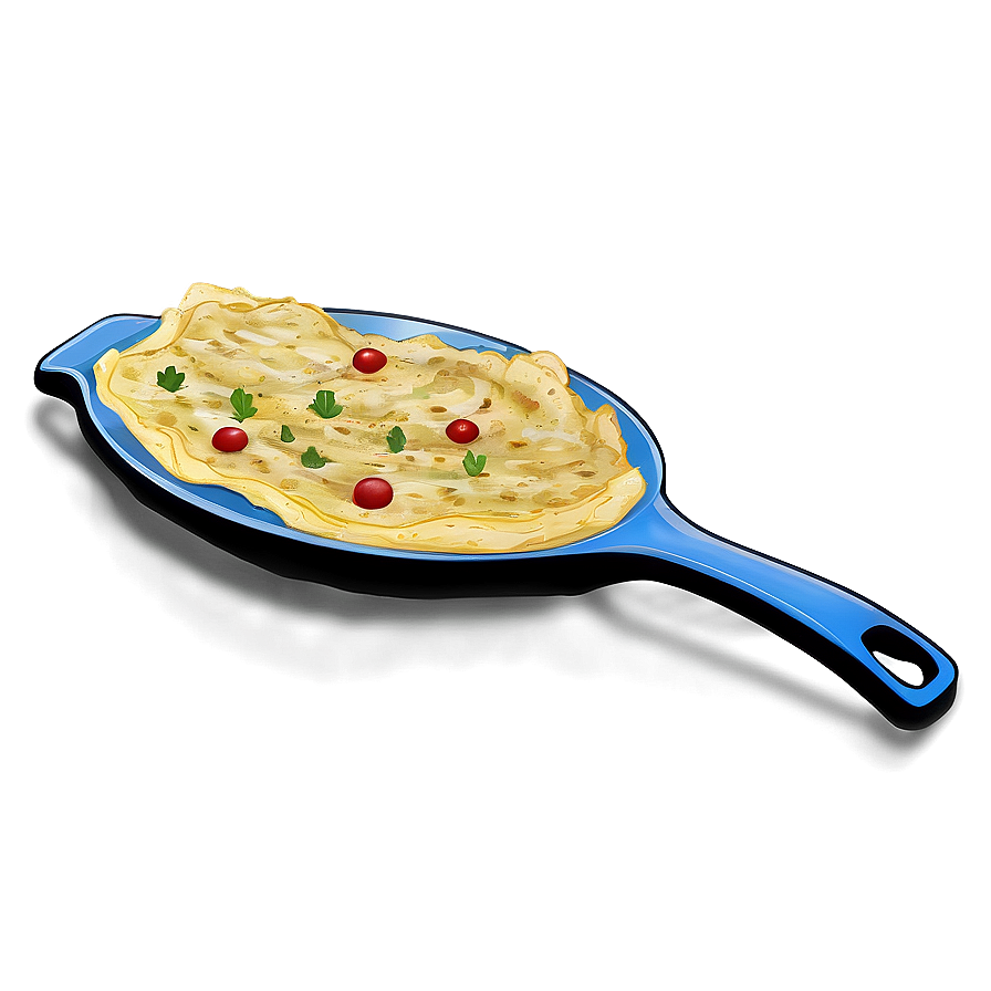 Easy Basic Omelette Png 06262024 PNG