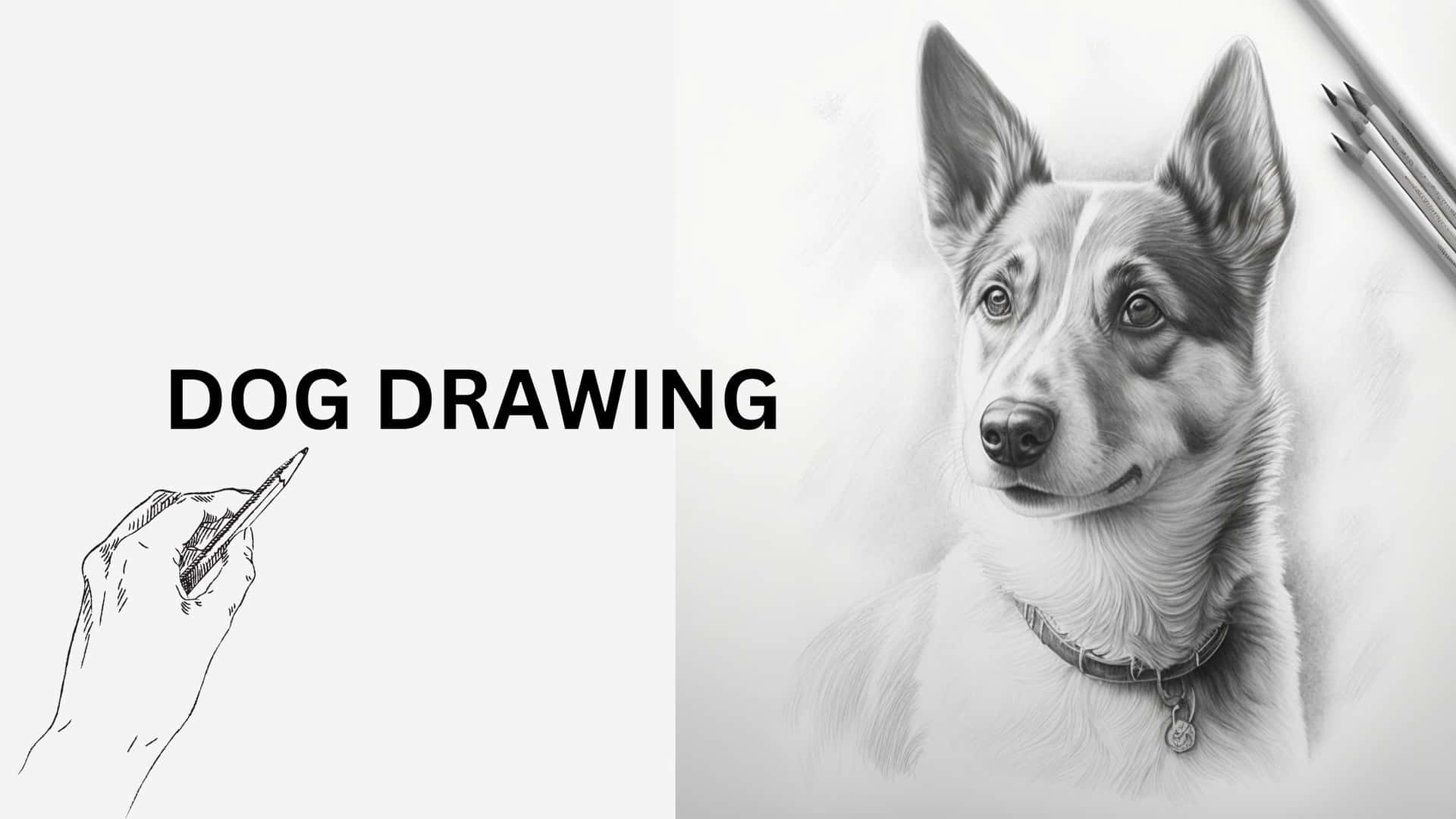 Dog Pencil Art Drawing by JABED | Digital Marketer | SEO Expert | Designer  on Dribbble