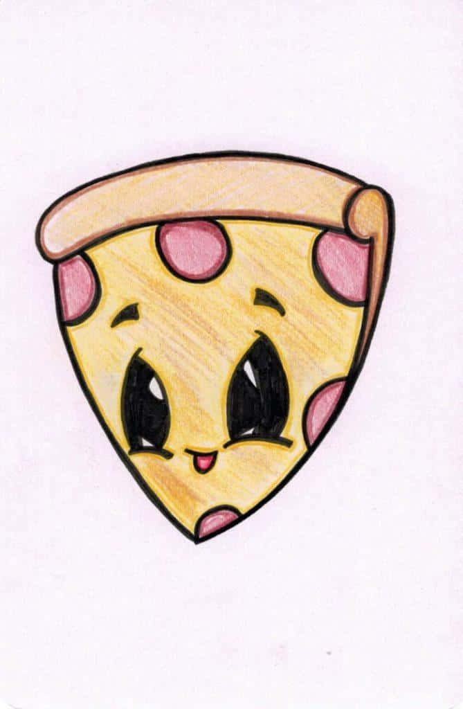 Pizza Slice Easy Drawing Picture