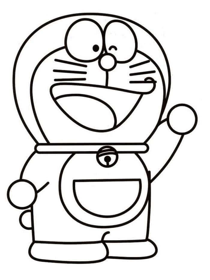 How to Draw Doraemon - Easy Drawing Art-lmd.edu.vn