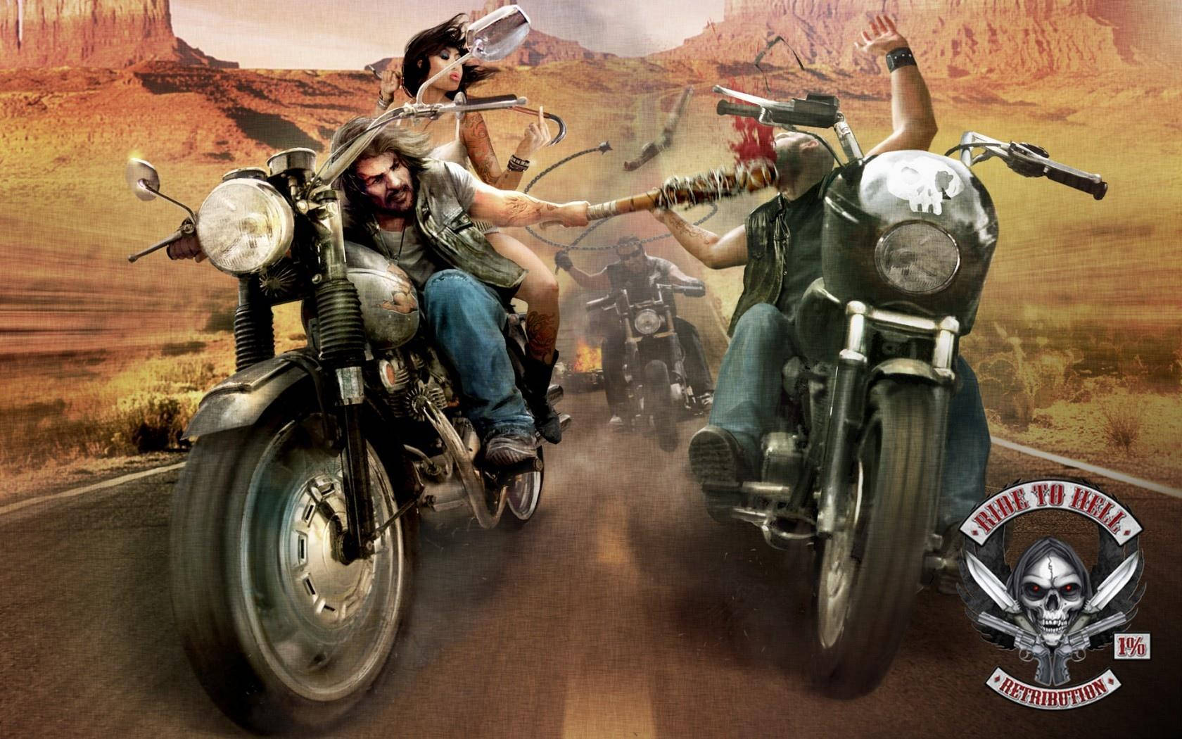 Easy Rider Classic Film Wallpaper