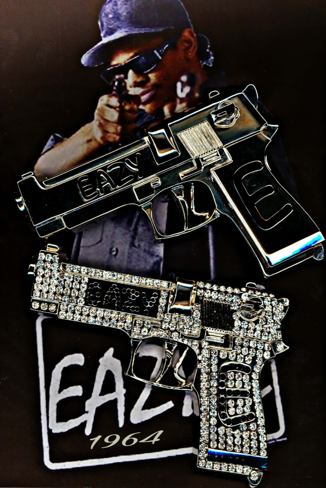 Eazy E Wallpaper  iXpap  Hip hop poster Gangsta rap 90s rap aesthetic