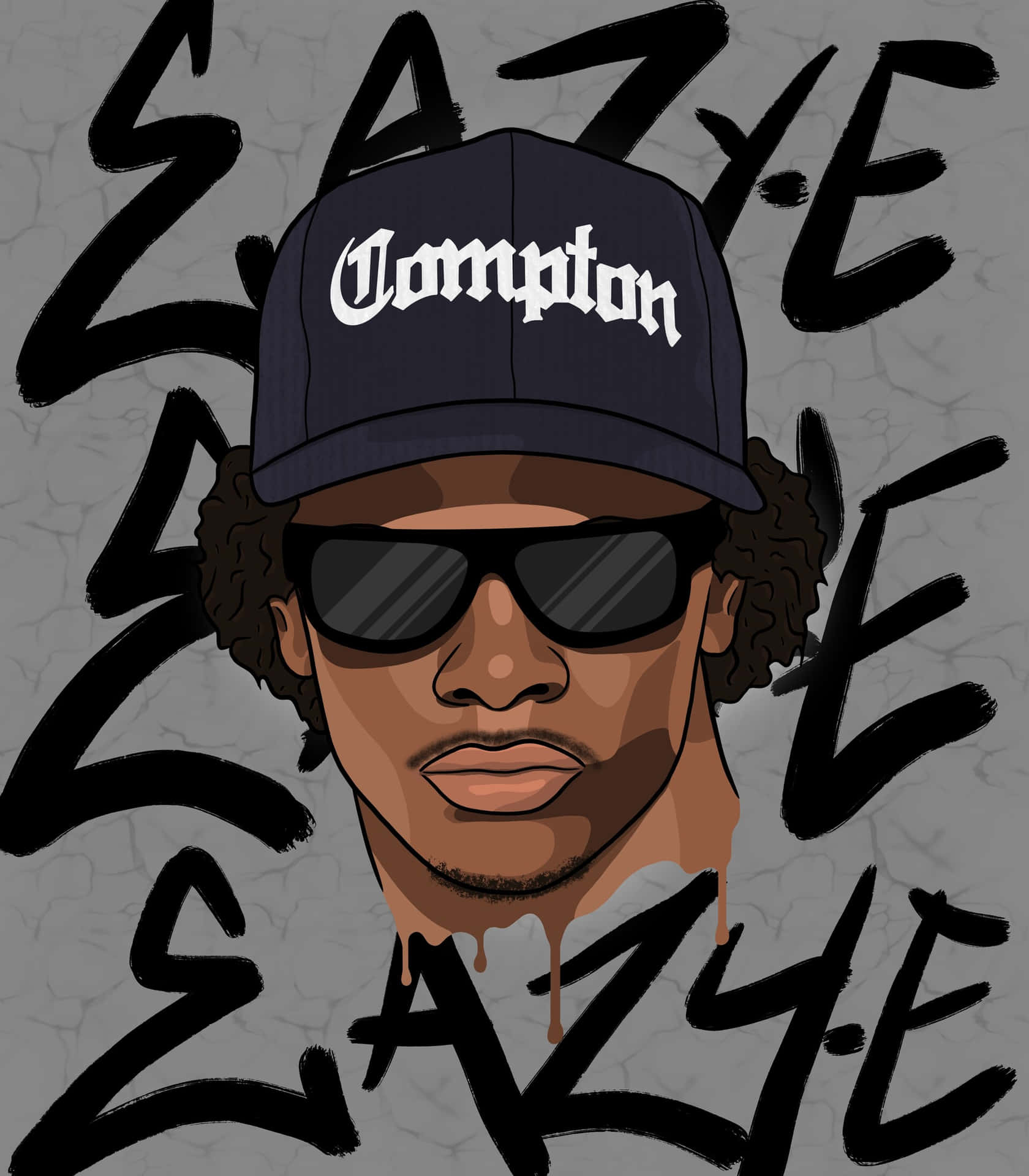 Download Eazy E - The Godfather of Gangsta Rap Wallpaper