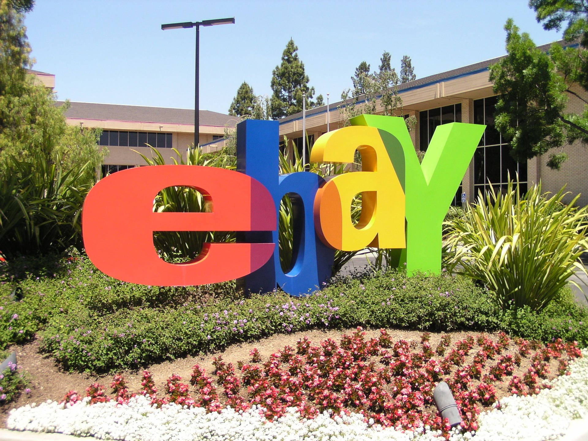 Ebay Compound Logo Wallpaper