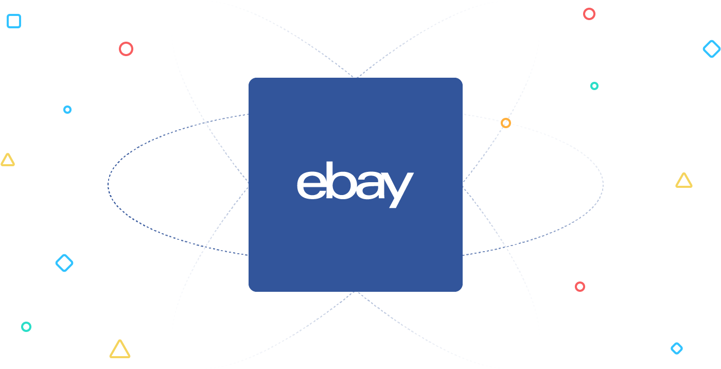 Ebay Logo Abstract Background PNG