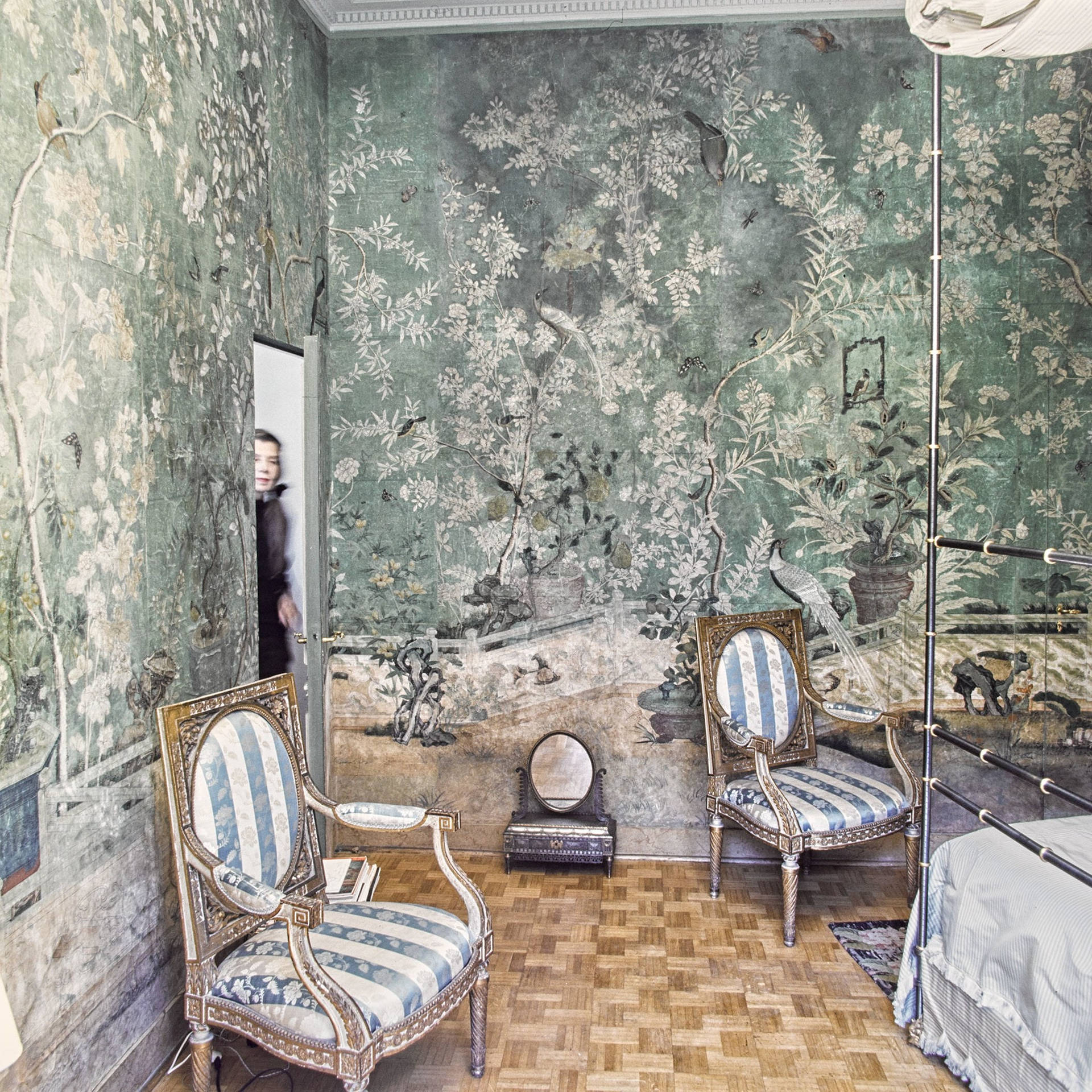 Eccentric And Anachronistic Room Wallpaper