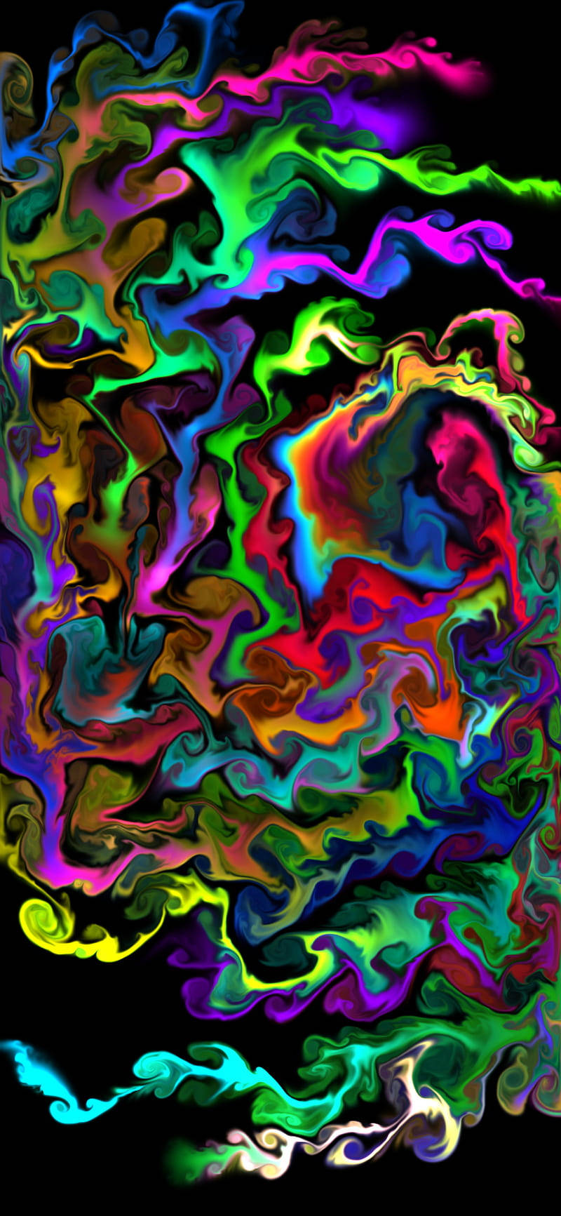 Colorexcéntrico Giratorio Fondo de pantalla