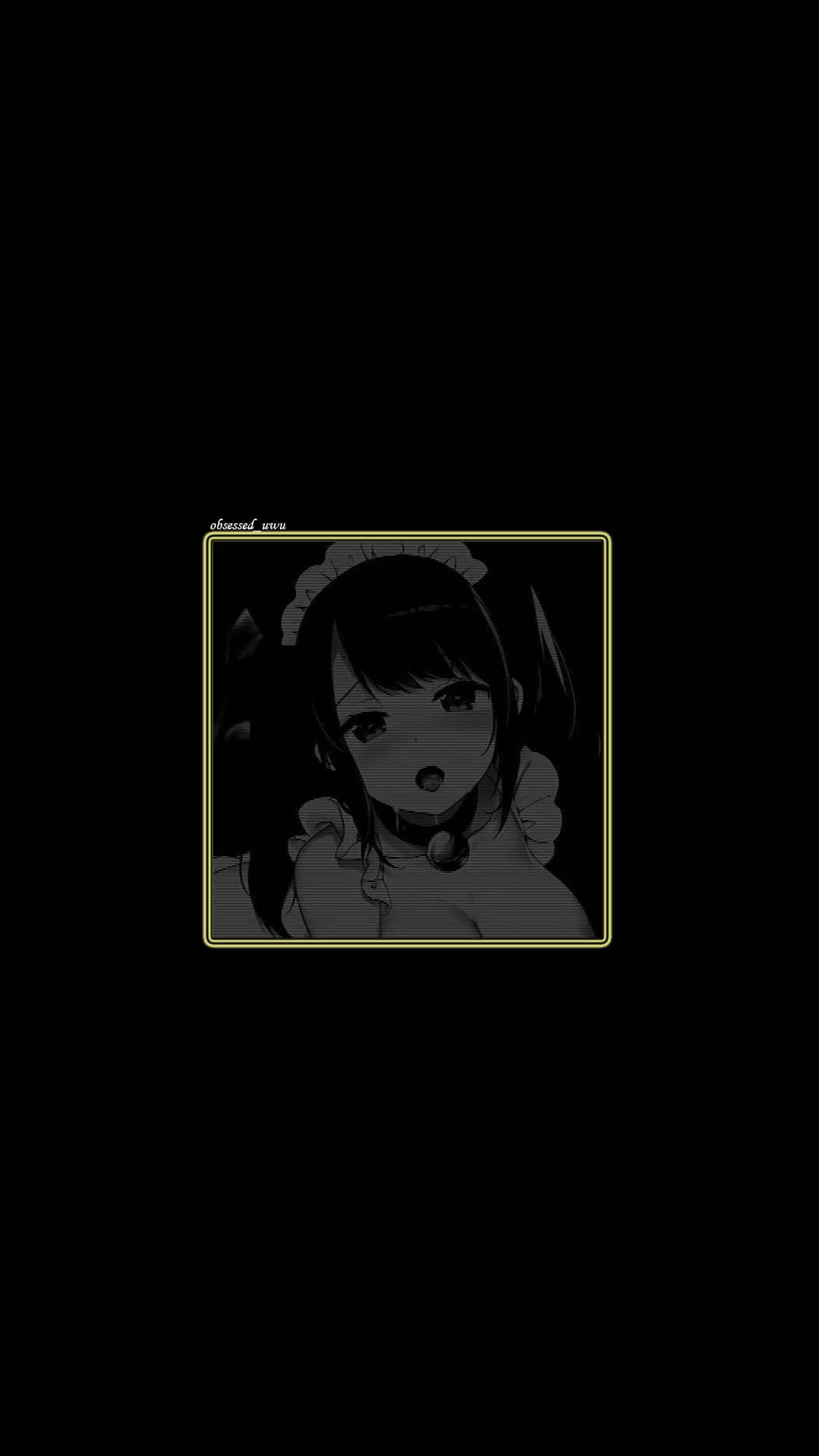 Ecchimaid, Anime Estético Oscuro. Fondo de pantalla