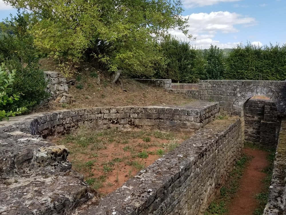 Echternach Ancient Roman Ruins Wallpaper