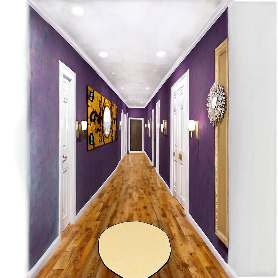 Eclectic Hallway Looks Png Vva PNG