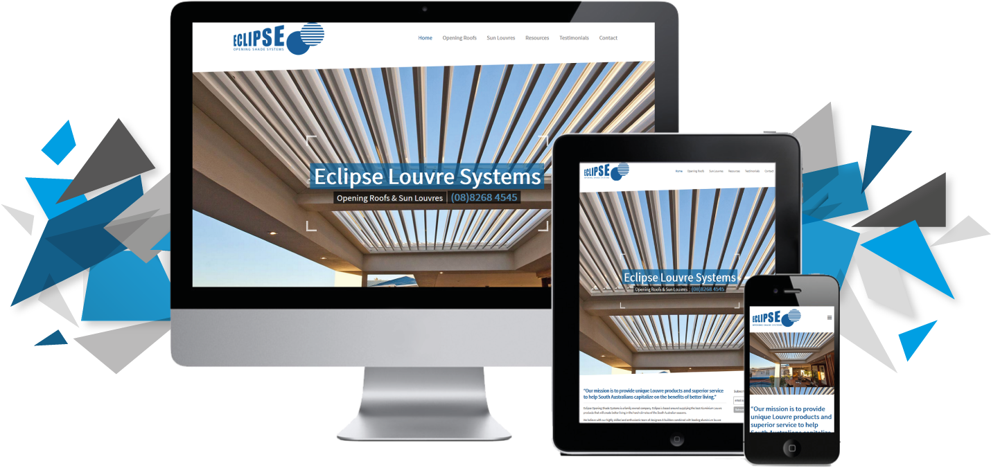 Eclipse Louvre Systems Responsive Design PNG