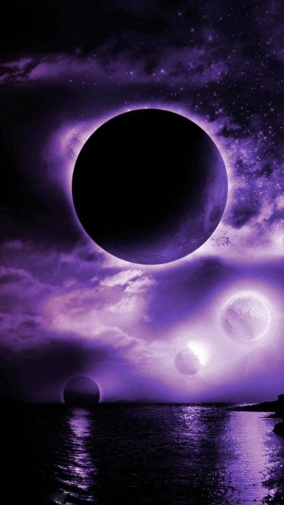 Eclipse On Galaxy Tablet Wallpaper