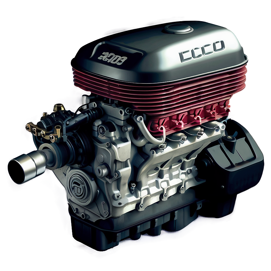 Eco Car Engine Parts Png 06132024 PNG