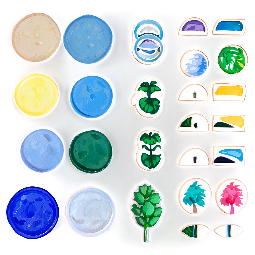 Eco-friendly Art Palette Png 53 PNG