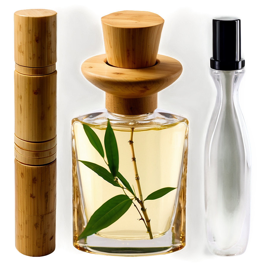 Eco-friendly Bamboo Perfume Bottle Png 93 PNG