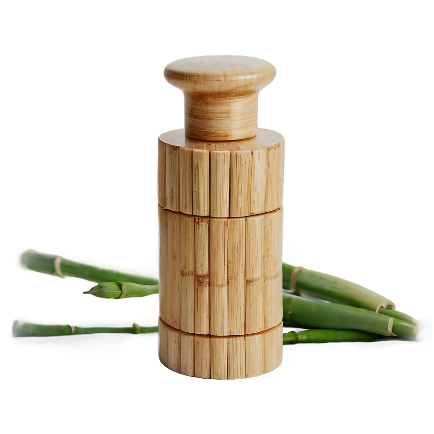 Eco-friendly Bamboo Perfume Bottle Png Vyj98 PNG