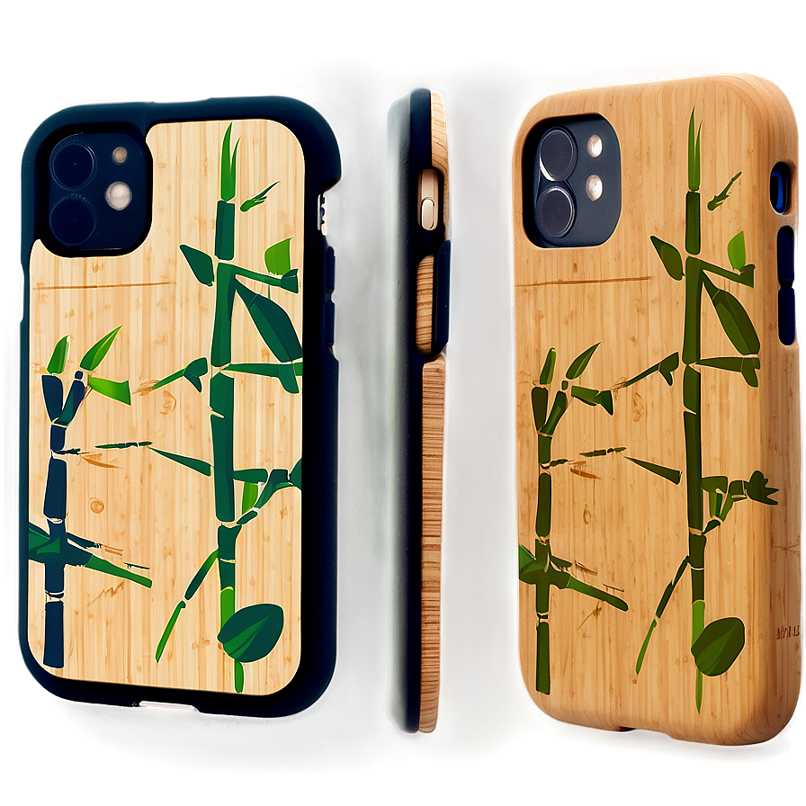Eco-friendly Bamboo Phone Case Png Cyh PNG