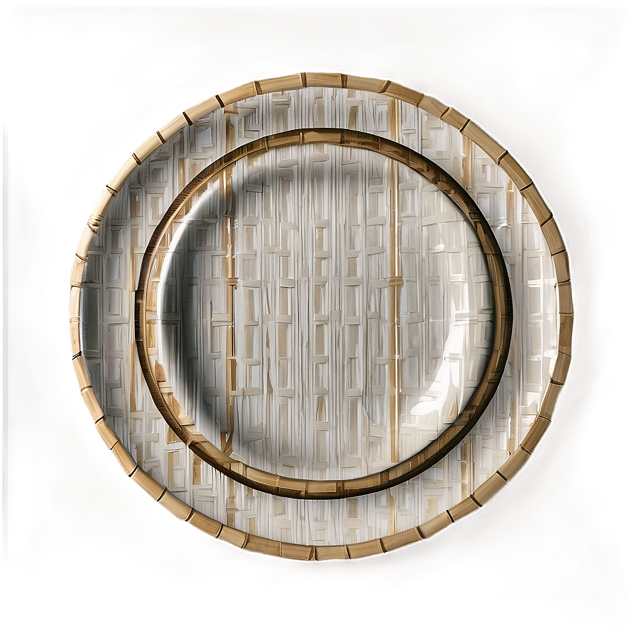 Eco-friendly Bamboo Plates Png 88 PNG