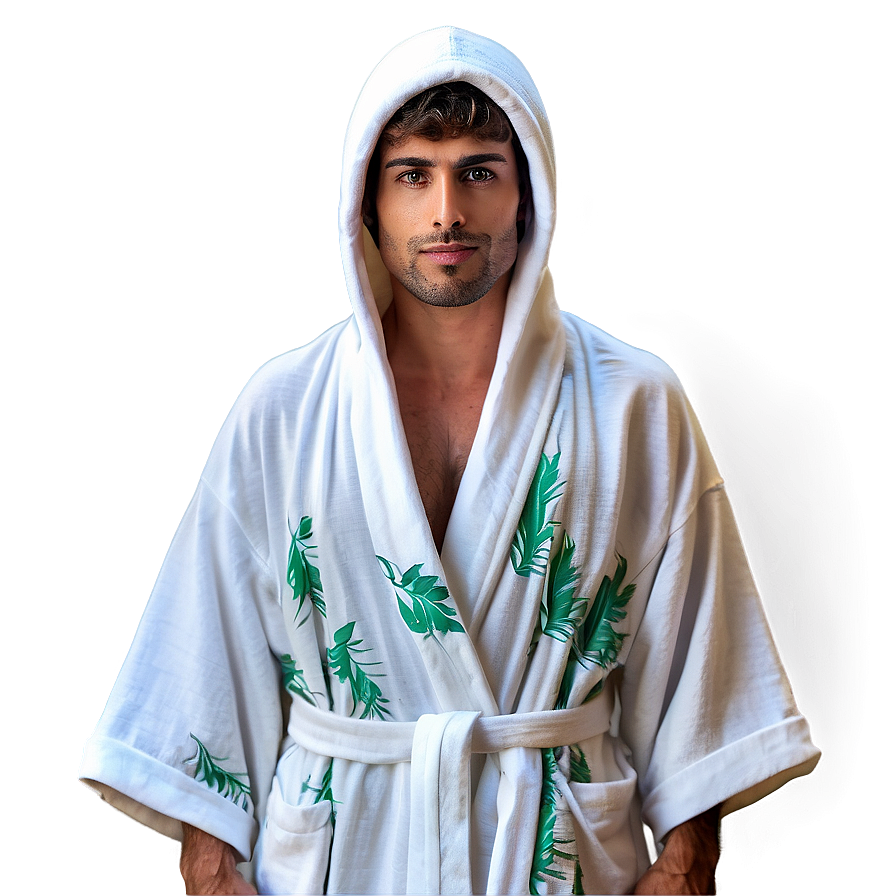 Eco-friendly Bamboo Robe Png 06132024 PNG