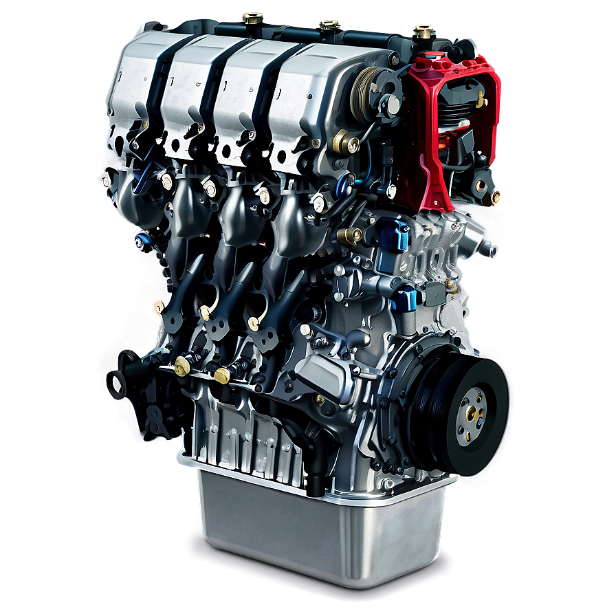 Eco-friendly Car Engine Technology Png Top PNG