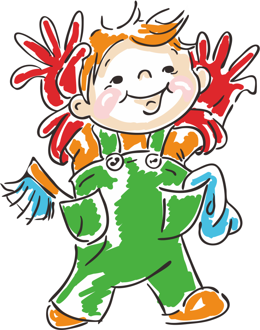 Eco Friendly Cleaning Cartoon Child PNG