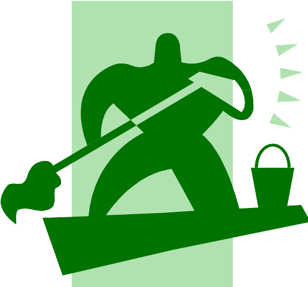 Eco Friendly Cleaning Superhero PNG