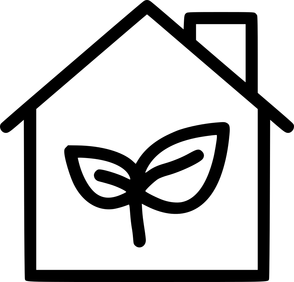 Eco Friendly House Icon PNG