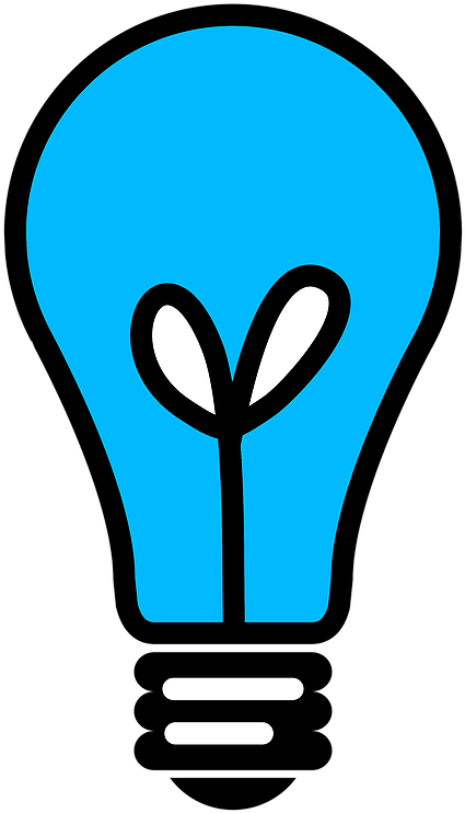 Eco Friendly Lightbulb Graphic PNG