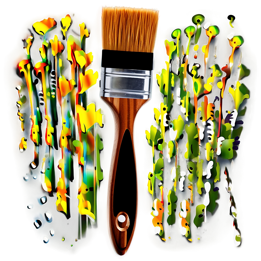 Eco-friendly Paint Brush Png 05042024 PNG