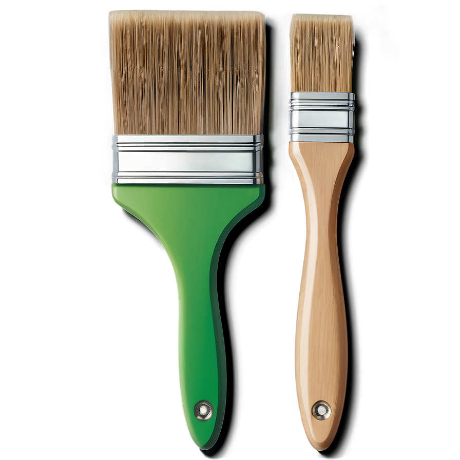 Eco-friendly Paint Brush Png 05042024 PNG
