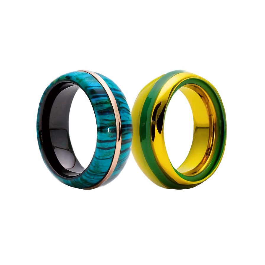 Eco-friendly Recycled Rings Png Oya PNG