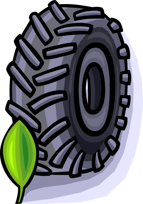 Eco Friendly Tire Clipart PNG